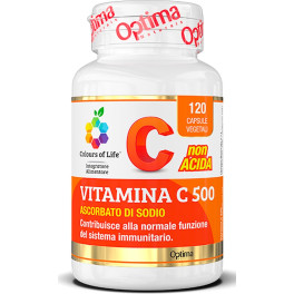 Colours Of Life Vitamina C 500 120 Cápsulas Vegetales