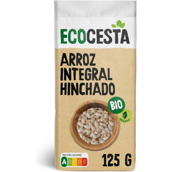 Ecocesta Arroz Integral Hinchado 125 G