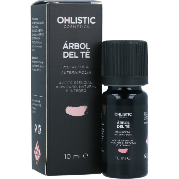 Ohlistic Cosmetics Aceite Esencial De árbol De Té Bio 10 Ml De Aceite Esencial