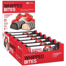 Optimum Nutrition Protein Whipped Bites - Bocados proteicos 12 barrita x 76 gr Optimum Nutrition Protein Whipped Bites - Bocados proteicos 12 barrita x 76 gr