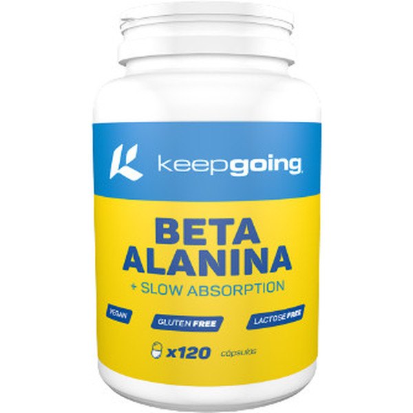 Keepgoing Beta Alanina Cápsulas 120 cápsulas