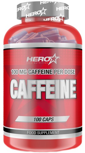 Hero Caffeine - Cafeina 100 caps Hero Caffeine - Cafeina 100 caps
