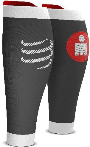 Compressport Perneras de Compresion-Calf Sleeves R2 V2 Ironman 2017 Gris Oscuro Compressport Perneras de Compresion-Calf Sleeves R2 V2 Ironman 2017 Gris Oscuro