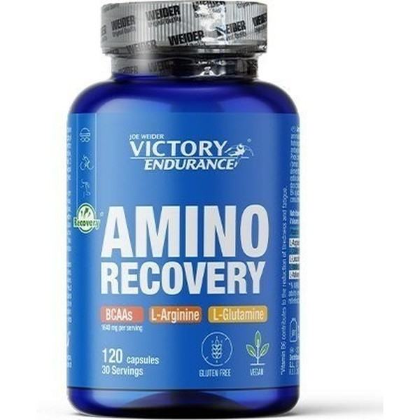 Victory Amino Recovery - 120 Capsules Acides aminés à triple fonction : Protection, récupération et détoxification.