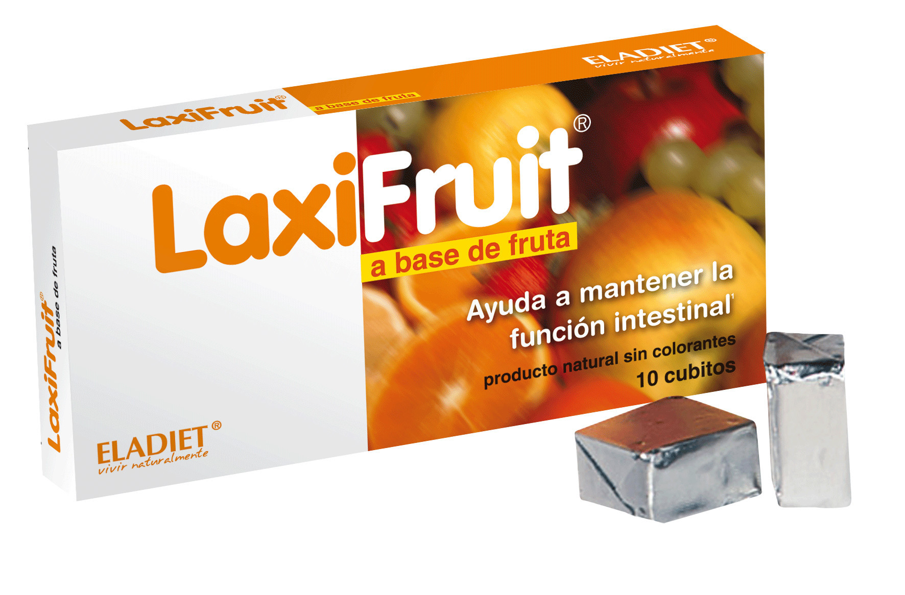 Eladiet Laxifruit 10 Cubitos Eladiet Laxifruit 10 Cubitos