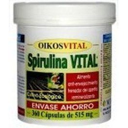 Oikos Vital Espirulina-vital 515 Mg 180 Caps
