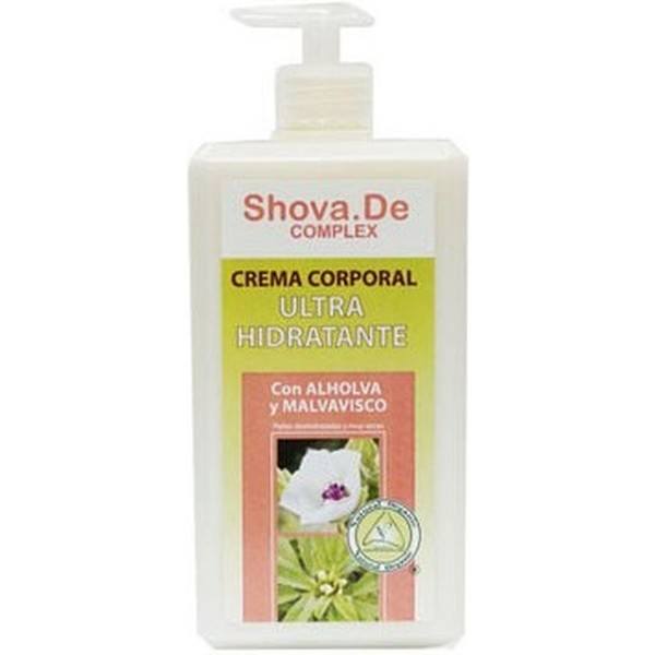 Shova.de Ultra-hydraterende bodycrème 1000 ml.
