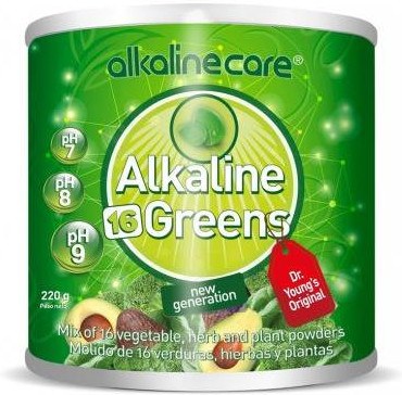 Alkaline Care Alkaline 16 Greens 220 Gr Alkaline Care Alkaline 16 Greens 220 Gr
