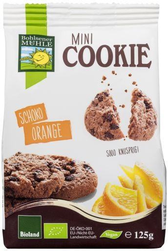 Bohlsener Muehle Mini Cookie Chocolate Y Naranja Bio 125 Gr Bohlsener Muehle Mini Cookie Chocolate Y Naranja Bio 125 Gr
