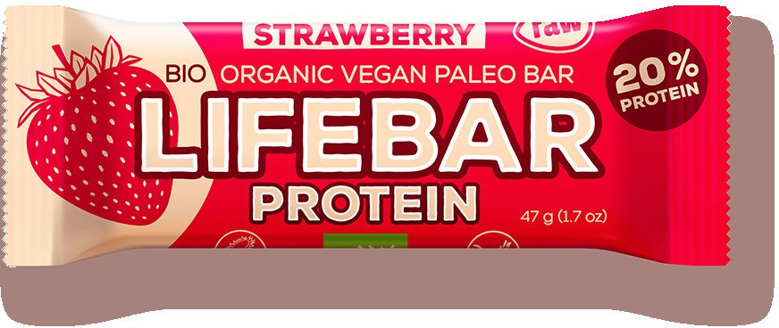 Lifefood Lifebar Proteina Frambuesa 1 Unidad Lifefood Lifebar Proteina Frambuesa 1 Unidad
