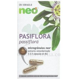Neo - Extracto Seco de Pasiflora 200 mg - 45 Comprimidos - Tranquilizante Para la Conciliación del Sueño Rápido