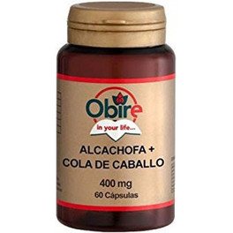 Obire Alcachofa+cola Caballo 430 Mg 60 Caps