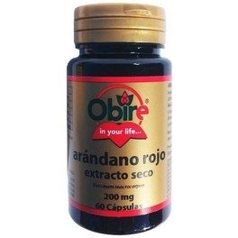 Obire Arandano Rojo 5000 Mg Extracto Seco 200 M 60 Caps