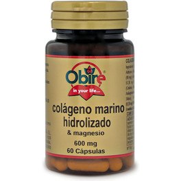 Obire Colageno Hidrolizado + Magnesio 600 Mg 60 Caps