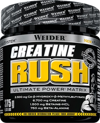 Weider Creatine Rush 375 gr Weider Creatine Rush 375 gr