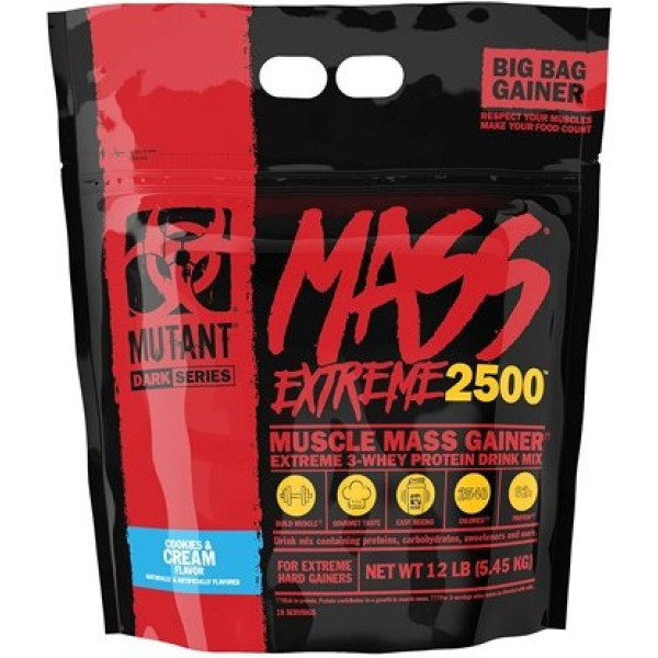 Mutant Mass Gainer Xxxtreme 2500 5.44 Kg