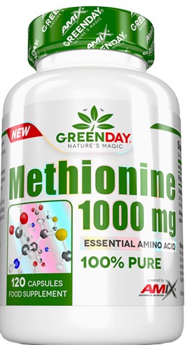 Amix GreenDay Methionine 1000 mg 120 caps Amix GreenDay Methionine 1000 mg 120 caps