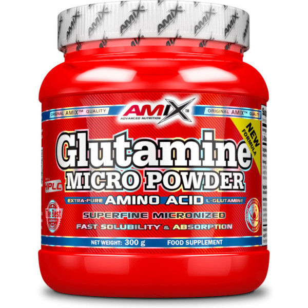 Amix Glutamina Micro Powder 300 Gr - Aminoacidos