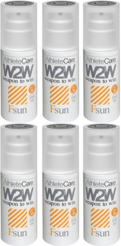 W2W Fsun Crema Protectora Deportiva Solar Factor 30 6 botes x 90 ml W2W Fsun Crema Protectora Deportiva Solar Factor 30 6 botes x 90 ml