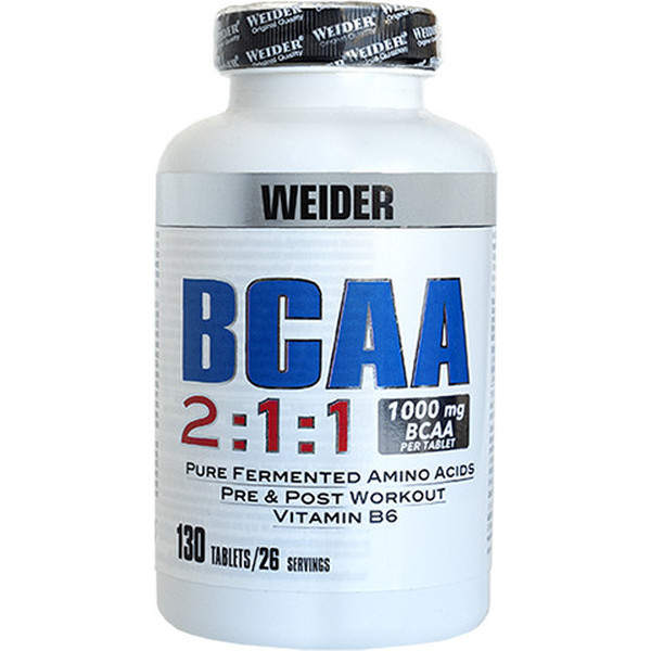 Weider BCAA 130 tabletten