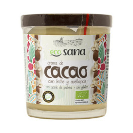 Ecosana Crema Cacao Leche Avellanas Bio 200 Gr