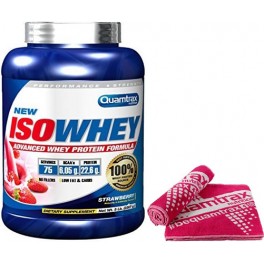 Pack Quamtrax IsoWhey 2267 gr + Toalla Rosa Pack Quamtrax IsoWhey 2267 gr + Toalla Rosa