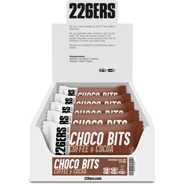 226ERS Endurance Fuel Bar Choco Bits 24 barritas x 60 gr