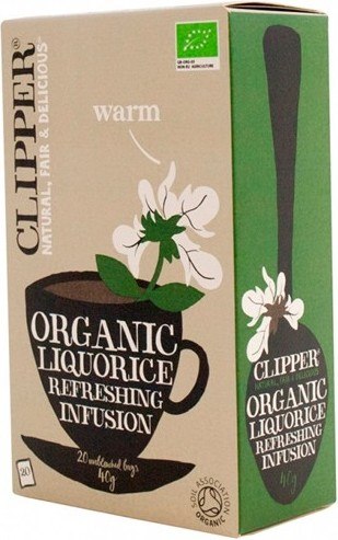 Clipper Infusion Ecologica de Regaliz 20 bolsas x 2 gr Clipper Infusion Ecologica de Regaliz 20 bolsas x 2 gr