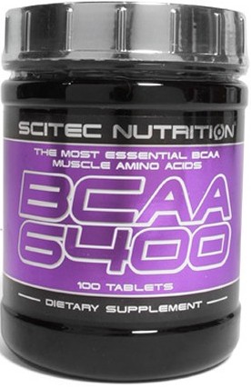 Scitec Nutrition BCAA 6400 Aminoácidos ramificados 375 caps Scitec Nutrition BCAA 6400 Aminoácidos ramificados 375 caps