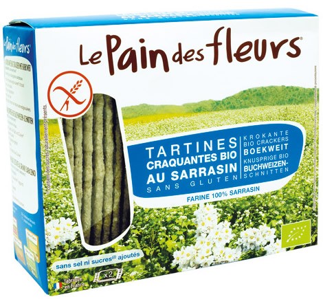 Le Pain des Fleurs Crispbreads Alforfón Orgánico sin Sal ni Azúcar 220 gr Le Pain des Fleurs Crispbreads Alforfón Orgánico sin Sal ni Azúcar 220 gr