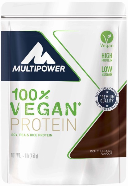 Multipower 100% Vegan Protein 450 gr Multipower 100% Vegan Protein 450 gr