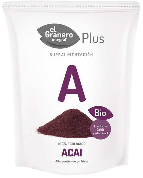 El Granero Integral Acai en Polvo Bio 100 gr El Granero Integral Acai en Polvo Bio 100 gr