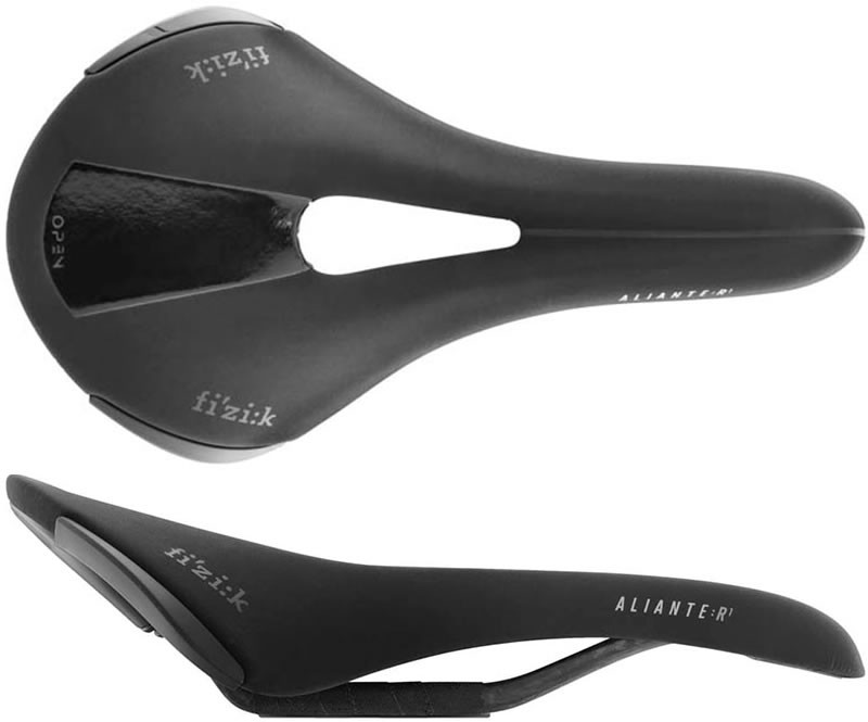 Fizik Sillin Aliante R1 Open Carbon Largo 2018 Negro Fizik Sillin Aliante R1 Open Carbon Largo 2018 Negro