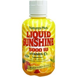 Natures Plus Vitamina D3 Liquid Sunshine 473.18 Ml