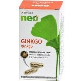 Neo - Extracto de Hojas de Ginkgo 200 mg - 45 Comprimidos - Para Potenciar y Mejorar la Memoria