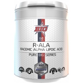 BIG Pharma Grade R-ALA Acido Alfa Lipoico Racemico 60 caps