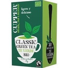 Cupper Classic Green Tea Bio 20 Bolsas