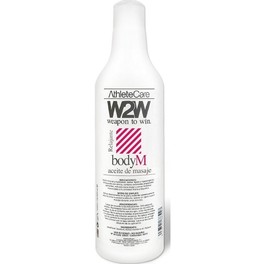 W2W BodyM - Aceite Relajante de Masaje en Crema Líquida 500 ml