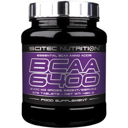 Scitec Nutrition BCAA 6400 Aminoácidos ramificados 375 tabs