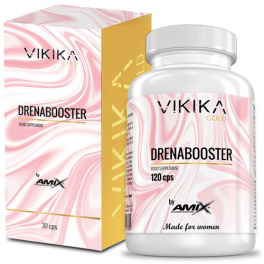 Vikika Gold by Amix Drenabooster 120 caps Diurético con Cafeína