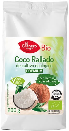El Granero Integral Coco Rallado Bio 200 gr El Granero Integral Coco Rallado Bio 200 gr