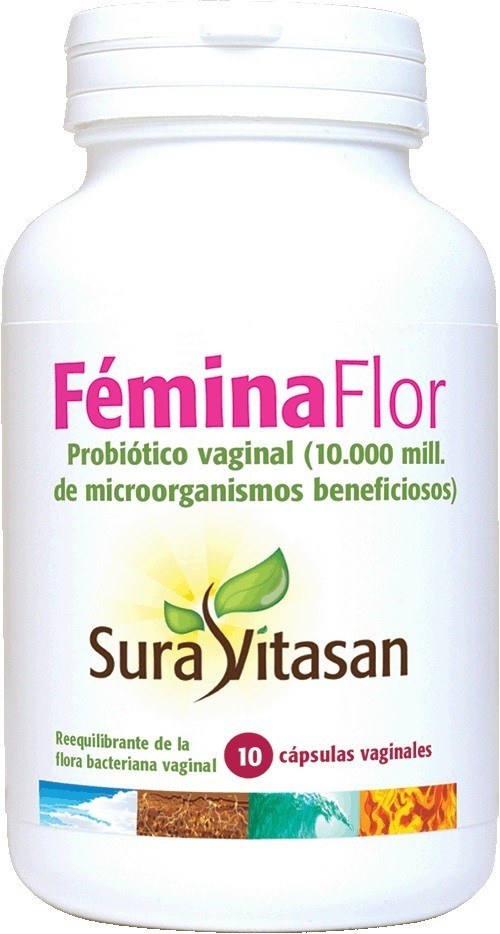 Sura Vitasan Femina Flor 10 Caps + Aplicador Sura Vitasan Femina Flor 10 Caps + Aplicador