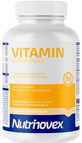 Nutrinovex Vitamin 120 Caps Nutrinovex Vitamin 120 Caps