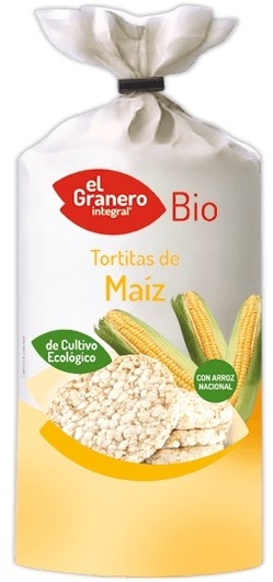 El Granero Integral Tortitas de Maiz Bio 110 gr El Granero Integral Tortitas de Maiz Bio 110 gr