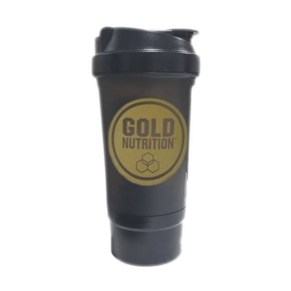 GoldNutrition Shaker Mixer Be Excellent Edition Black Gold 700 ml
