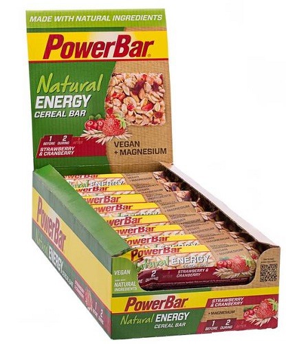 PowerBar Natural Energy Cereales 24 barritas x 40 gr PowerBar Natural Energy Cereales 24 barritas x 40 gr