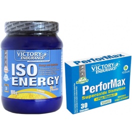 Pack Victory Endurance Iso Energy (Isotonico) 900 gr + PerforMax 30 caps Pack Victory Endurance Iso Energy (Isotonico) 900 gr + PerforMax 30 caps