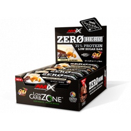 Amix Zero Hero 31% Protein Bar Cobertura Parcial 15 Barritas x 65 Gr