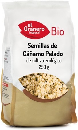 El Granero Integral Semillas de Cañamo Pelado 250 gr El Granero Integral Semillas de Cañamo Pelado 250 gr