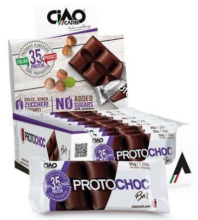 CiaoCarb ProtoChoc Bar Fase 1 - 15 barritas x 35 gr CiaoCarb ProtoChoc Bar Fase 1 - 15 barritas x 35 gr